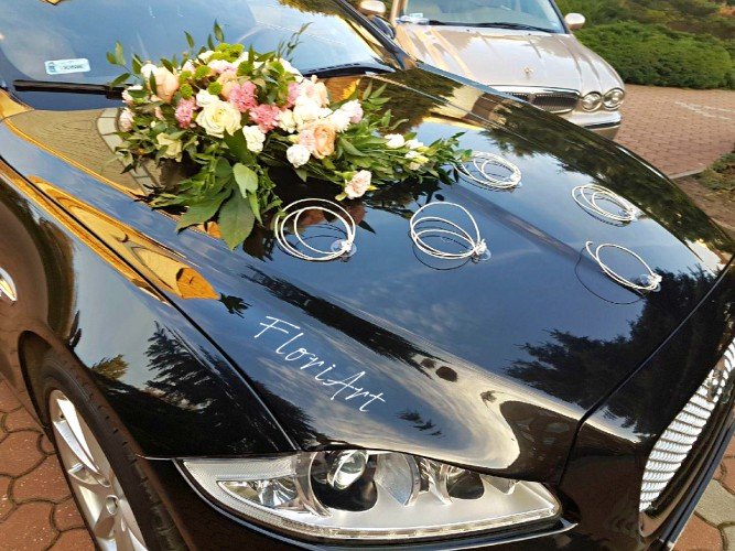 żywe kwiaty na samochód do ślubu Olsztyn koło Częstochowy